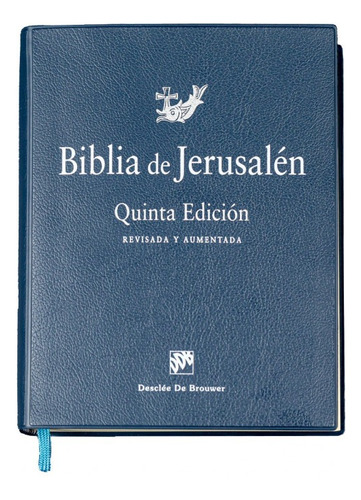 Biblia De Jerusalen Quinta Edicion Vinil Con Uñeros Desclee