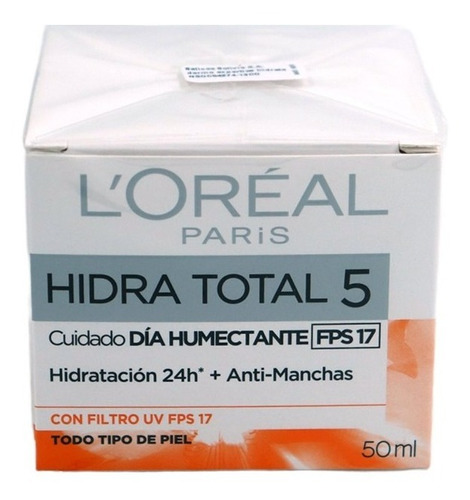 Crema Antimanchas Hidra Total 5 Spf17 Loreal Paris