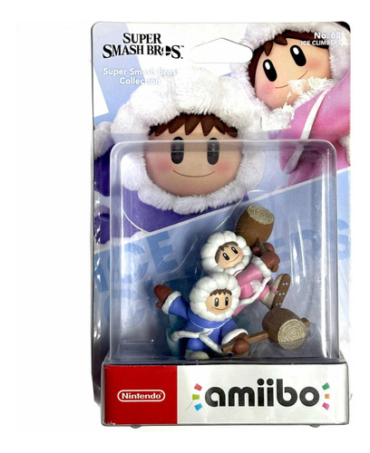 Amiibo Ice Climber 68 Super Smash Bros Nintendo Wiiu 3ds