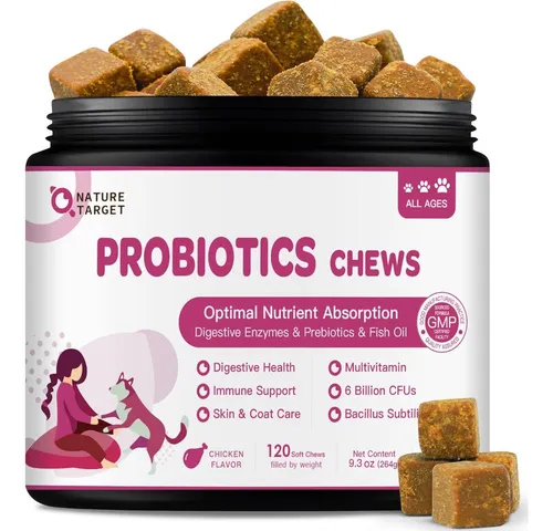 comprar Probióticos Para Perros Nature Target 120 Soft Chews