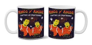 minguito y anibal contra los fantasmas Taza Retro Mingo Y Anibal Ceramica Importada