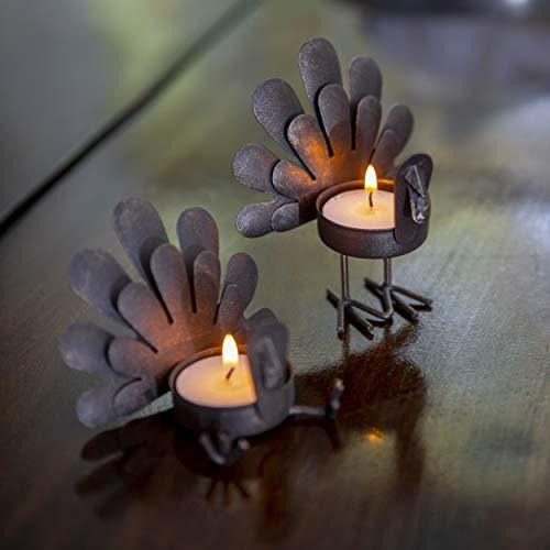 Portavelas Besti - Juego De 6 Candelabros De Pavo - Decoraci