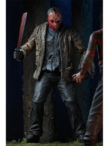 Imagen 7 de 8 de Freddy Vs Jason 7 Scale Figures - Ultimate Jason Voorhees