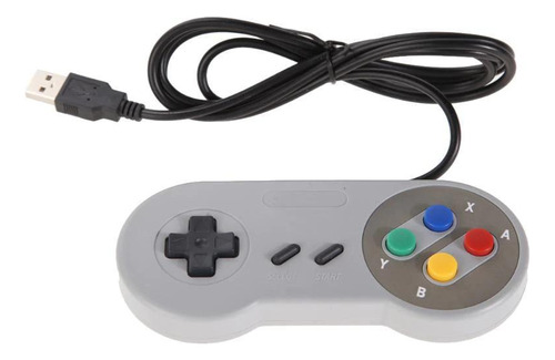 Controle Joystick Super Nintendo Usb Pc Notebook Video Games