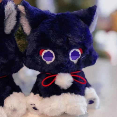 ! Boneca De Gato Genshin Impact Scaramouche Presente
