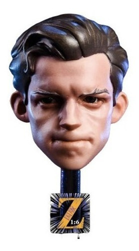 Hot Toys Cabeza Masculina Spiderman Peter Parker Cartoon 1/6