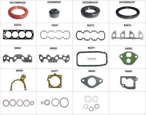 Juego Juntas Chevrolet Corsa/montana 1.6/1.8 8v Efi/mpfi