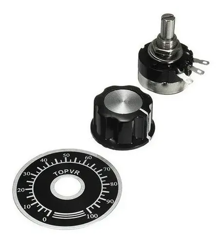 Potenziometro Rotativo B502 5k Ohm RV24YN20S Per Montaggio Su Pannello Albero Singolo 24mm