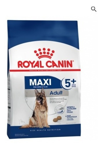 Royal Canin Maxi Adulto +5 X 15 Kg Pet Shop Caba