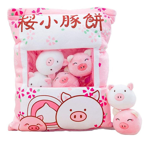 Nenalayo Lindo Cerezo Flor Piggy Kawaii Peluche Yummy World 