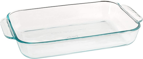 Pyrex  Clear Basics - Plato Para Hornear Oblongo De Cristal 