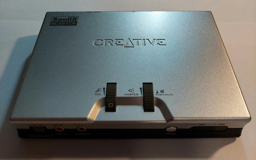 Placa De Sonido Usb Creative Labs Sound Blaster Live 24 Bits (Usado)