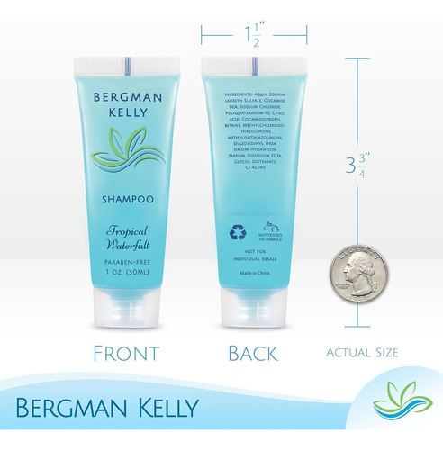 Bergman Kelly Barras De Jabón Champú Y Acondicionador 50pzas