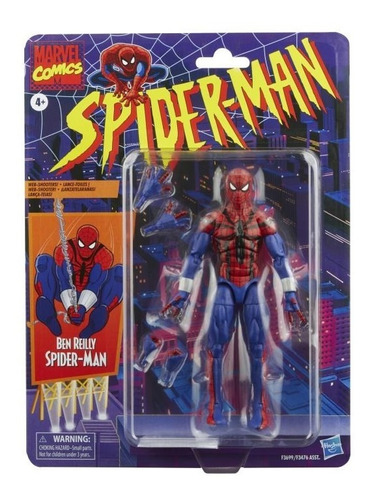 Figura Spider-man Retro Ben Reilly Legends Marvel Original