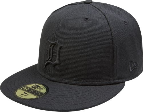 Gorra Ajustable Mlb 59fifty, Color Negro