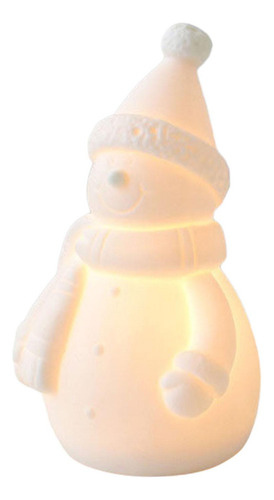 Figura Navideña Iluminada Para Centro De Mesa Con Luz,