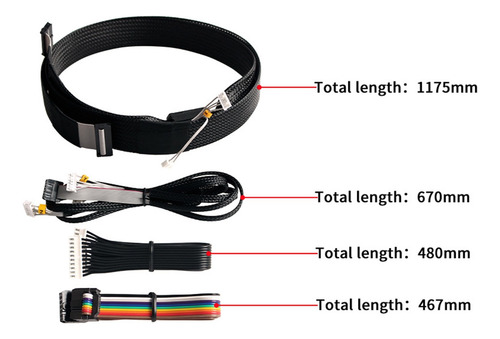 Kit Combinado De Cables Creality Ender-3 S1 Para Impresora 3
