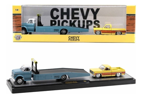 Pack Chevy Pickups Chevrolet Escala 1:64 1/64 M2 Coleccion