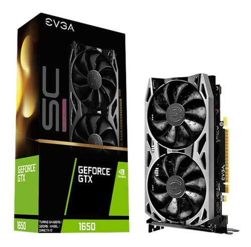 Placa De Video Nvidia Evga 04g-p41457kr Gtx 1650 Ko 4gb