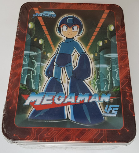 Imagen 3 de 3 de Ufs Universal Fighting System Lata / Tin De Megaman Nueva !!