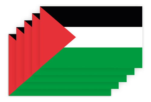 Calcomanía De Bandera De Palestina Con Palestinacalcomanías 