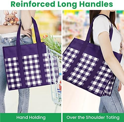 Bolsas Reutilizables Para Comestibles, Paquete De 5, Grandes