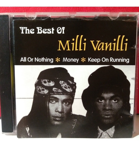 Milli Vanilli The Best Of Cd 1ra Ed 1993 