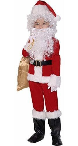 Disfraz Infantil Lujo Santa Claus 10 Piezas