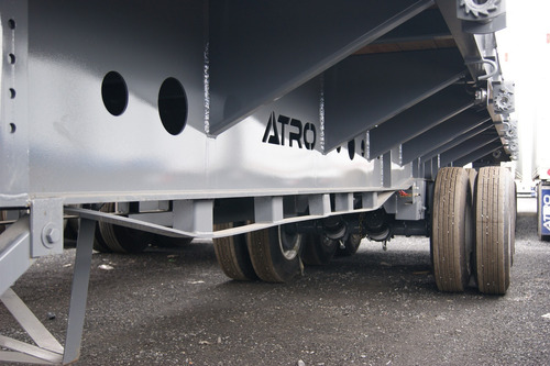 Plataforma Remolque Con 3 Ejes, Largo De 40 A 53 Pies