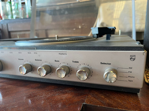 Antiguo Bandeja Tocadiscos Philips Colección Ah920 Funciona (Usado)
