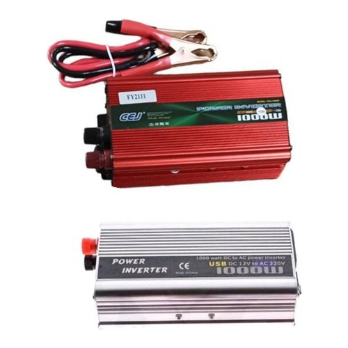 Inversor De Corriente Transformador Convertidor 12v De 1000w