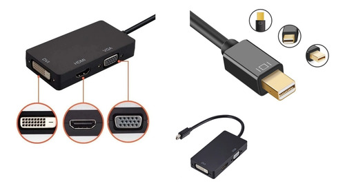 Mini Displayport / Hdmi Vga Dvi Notebook Asus N550 / N750