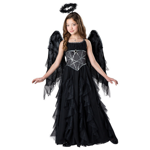 Disfraz Para Niña Ángel Oscuro Talla Xl Halloween | Envío gratis Disfraz Para Niña Ángel Oscuro Talla Xl Halloween | Envío gratis