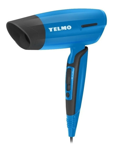 Secador De Cabello Yelmo Sc-3620 1400w 2 Velocidades Azul