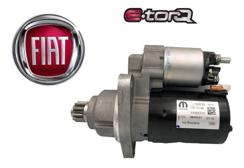 Motor De Partida Fiat Doblo Motor Etorq 51865316