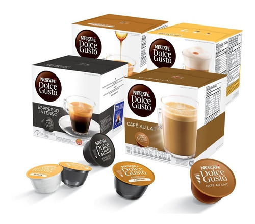 4 Cajas Cápsulas Dolce Gusto A Elección! Envío Incluido