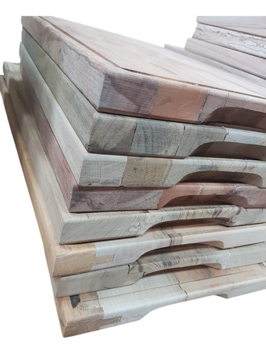 Tabla De Picar Asado Quebracho Colorado 20cm X 45cm X 3.5cm Madera Nativa Colorado