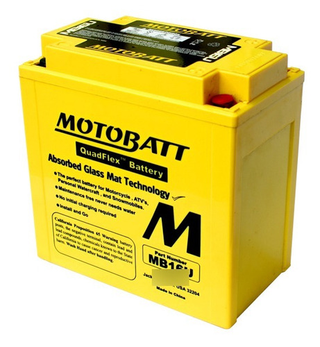 Bateria Motobatt Quadflex Honda Vf1000 1000 Cc 84/