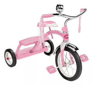 Triciclo Radio Flyer Classic Dual Deck rosa