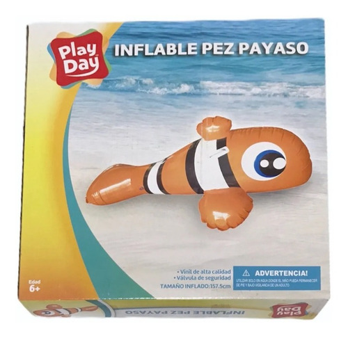 Inflable Pez Payaso Play Day 157.5 Cm