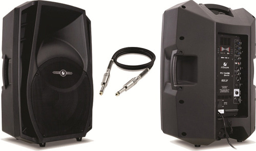 Par Caixa D Som Frahm Ps15a App Ativa + Passiva 600w + Cabo