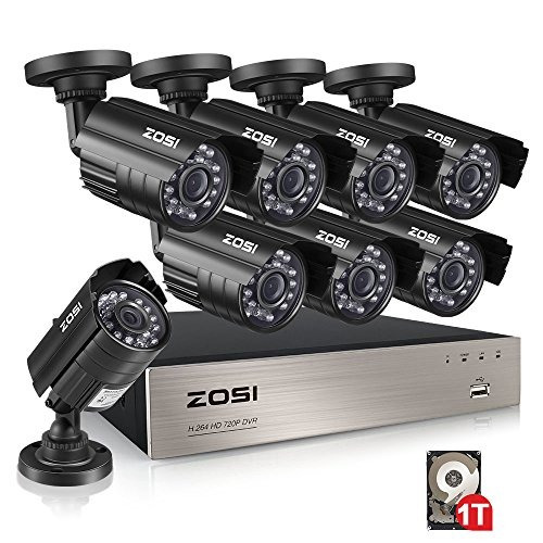 Zosi 8 Channel 1080n Hd Video Security System Cctv Dvr