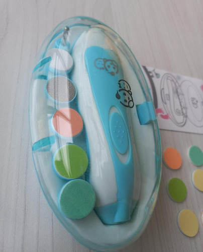 Set de cuidado para bebés Royal Angels Baby Nail clippers azul claro - x 20