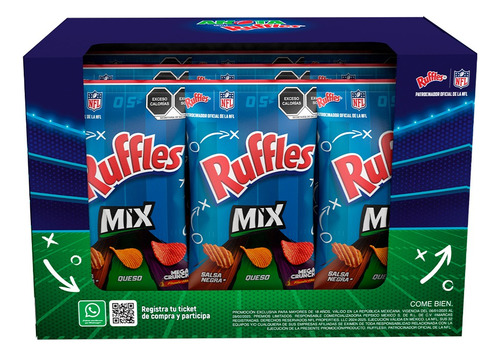 Ruffles Mix NFL 169G