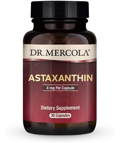 Astaxantina 4 Mg Dr. Mercola 30 Capsulas