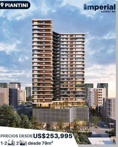 Torre De Apartamentos Para Inversion O Residencia En El Sector Piantini,