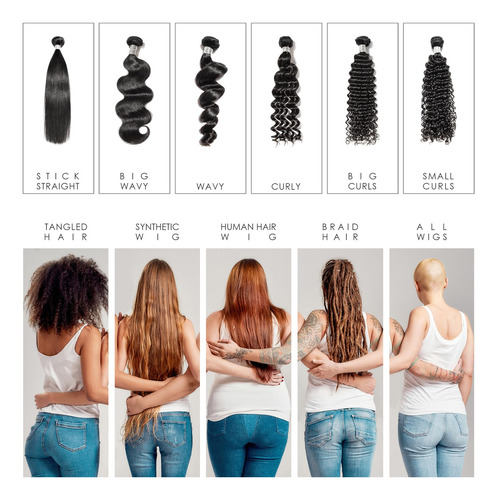 Conjunto Wig Care Shampoo E Condicionador Leave-in Awesome