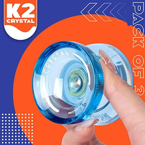 Magicyoyo Crystal Yoyo Pack De 3, Yoyo K2 Sensible Para Niño