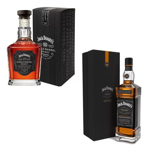 Whisky Single Barrel Select 750 Ml+jack Daniel's Sinatra 1 L