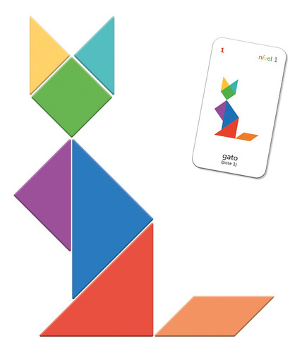 Tangram Divertido - Jogo Educativo - Toyster Brinquedos